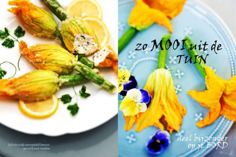 Tempura bloemen